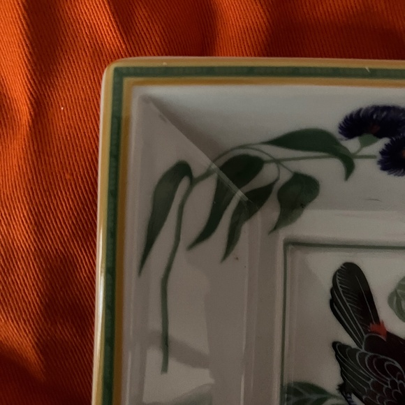VINTAGE HERMES PARIS TOUCAN Porcelain Cigar Ashtray/Change Tray - Picture 6 of 10